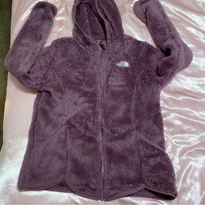 North Face furry jacket